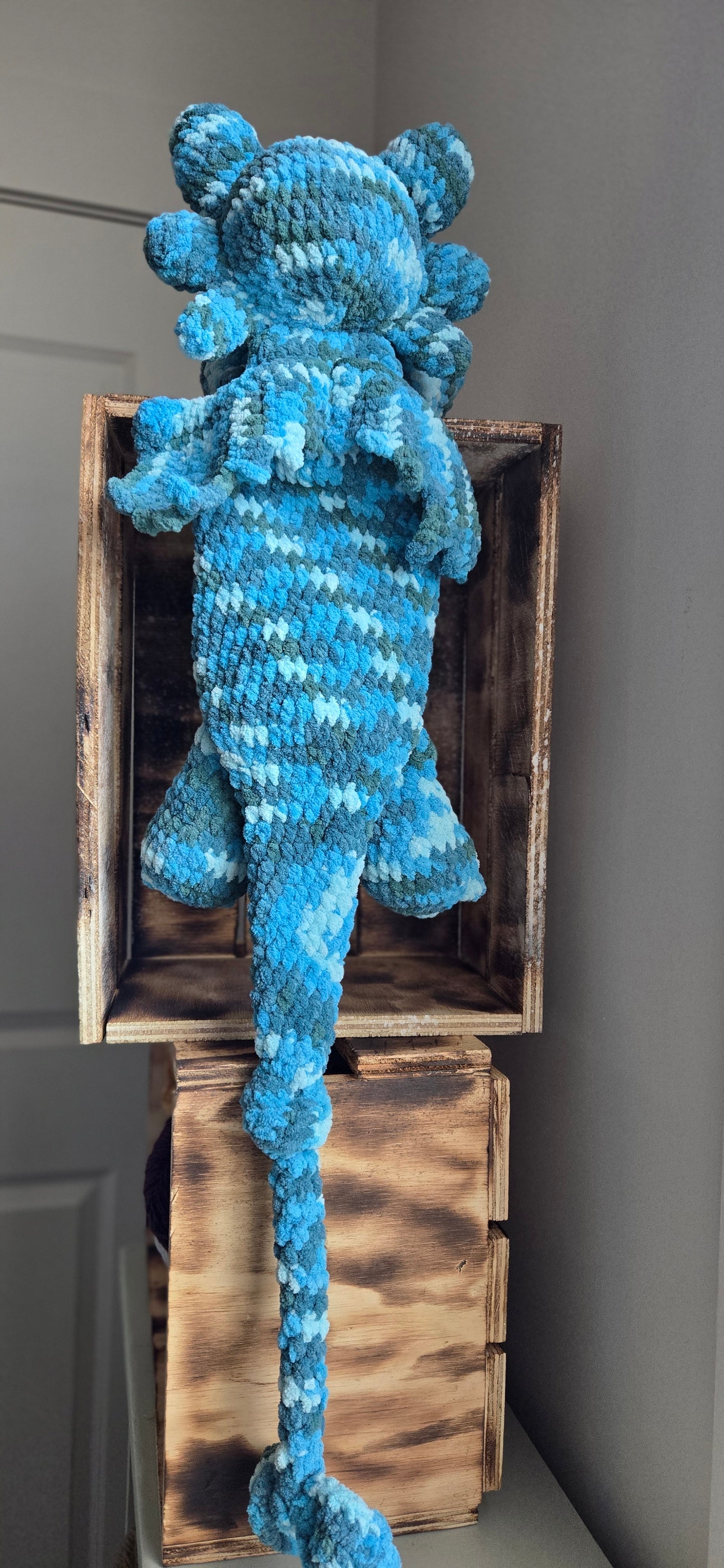 Blue Dragon Snuggler
