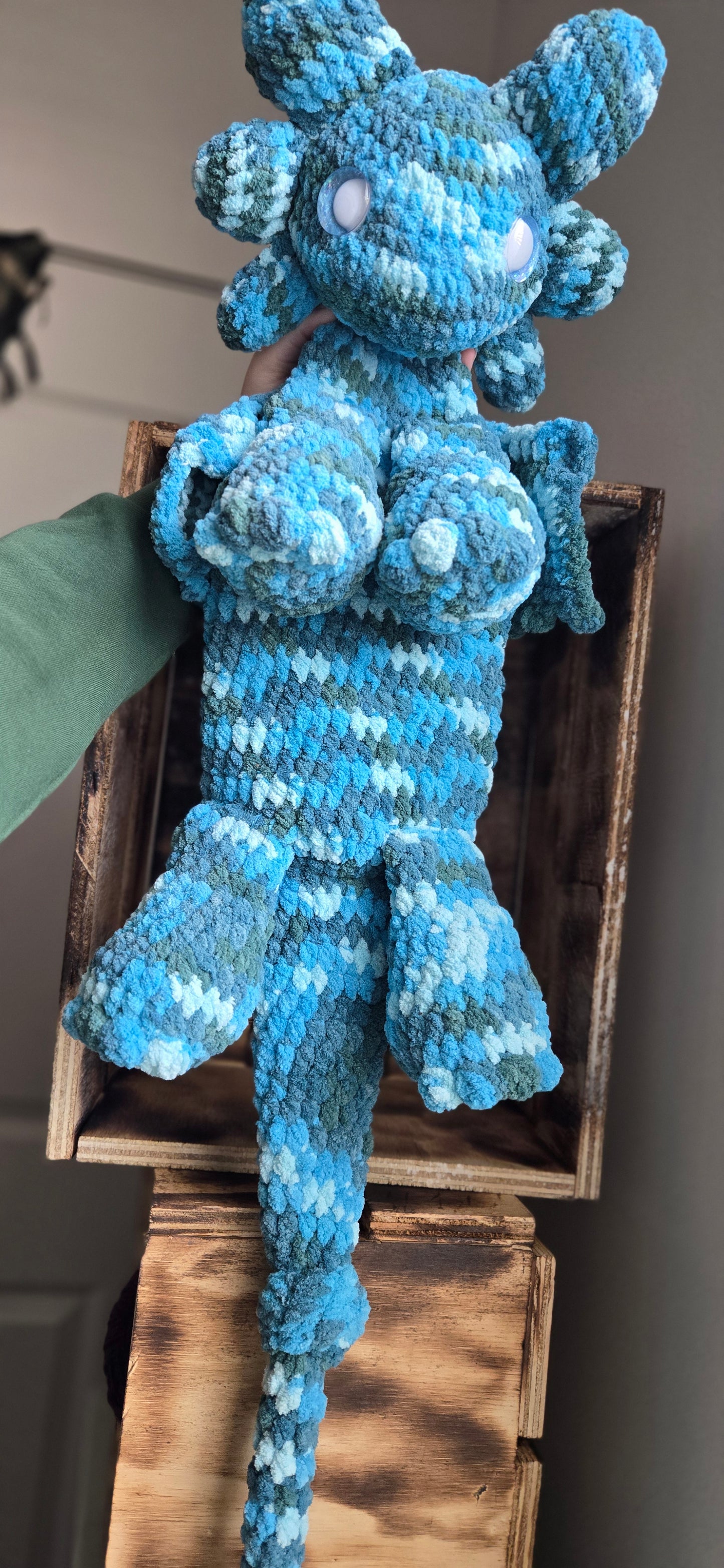Blue Dragon Snuggler