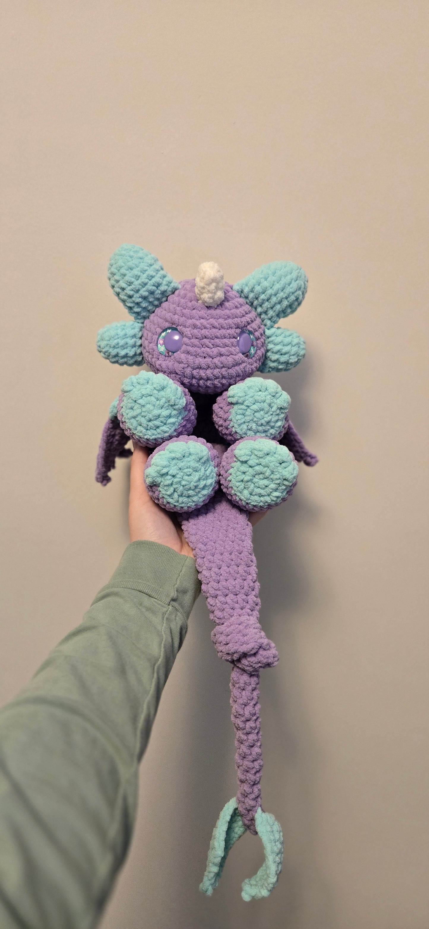 Purple *mini* Dragon Snuggler